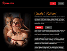 Tablet Screenshot of chantasbitches.com